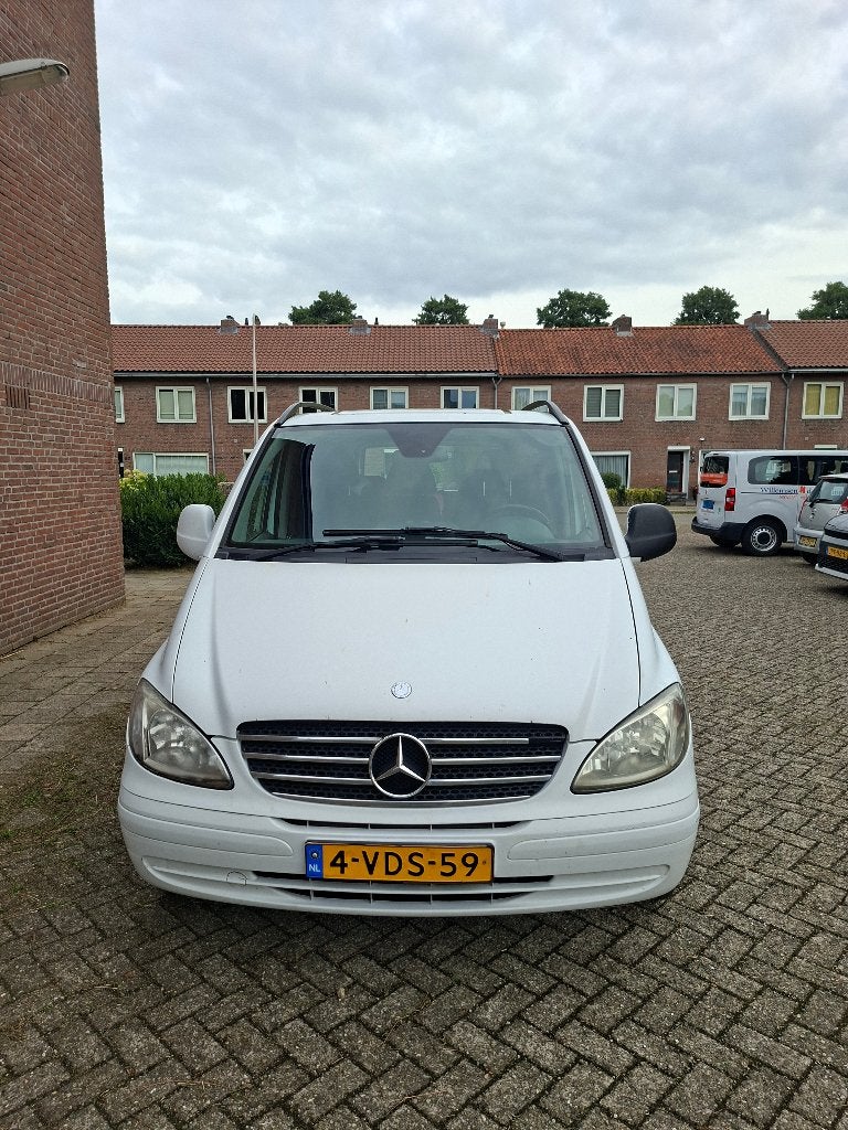 Mercedes-Benz Vito 2.1 CDI 109 2009, Auto's, Voorwielaandrijving, Wit, Grijs, Particulier