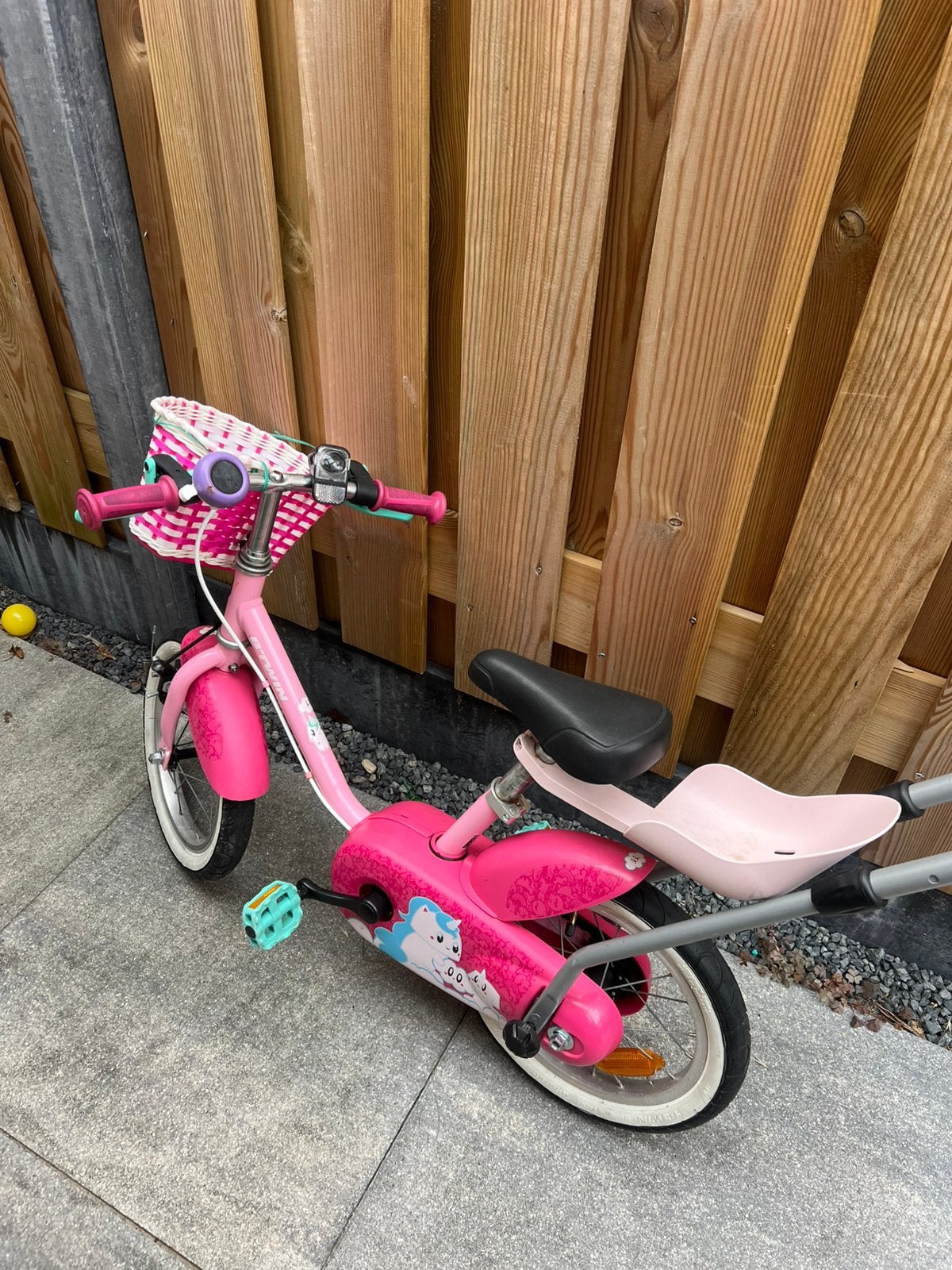 14inch kinderfiets, Fietsen en Brommers, Fietsen | Driewielers, Ophalen, Zo goed als nieuw