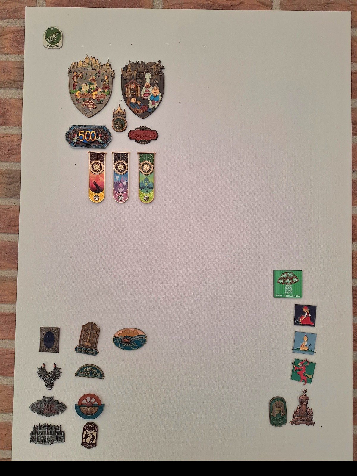 Efteling pins ruilen, Verzamelen, Efteling, Ophalen, Button of Speldje