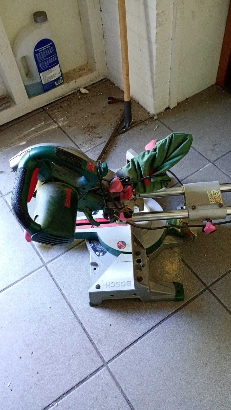Zaagtafel Bosch PCM8S, Doe-het-zelf en Verbouw, Gereedschap | Zaagmachines, Ophalen, 1200 watt of meer, Cirkelzaag, 30 tot 70 mm