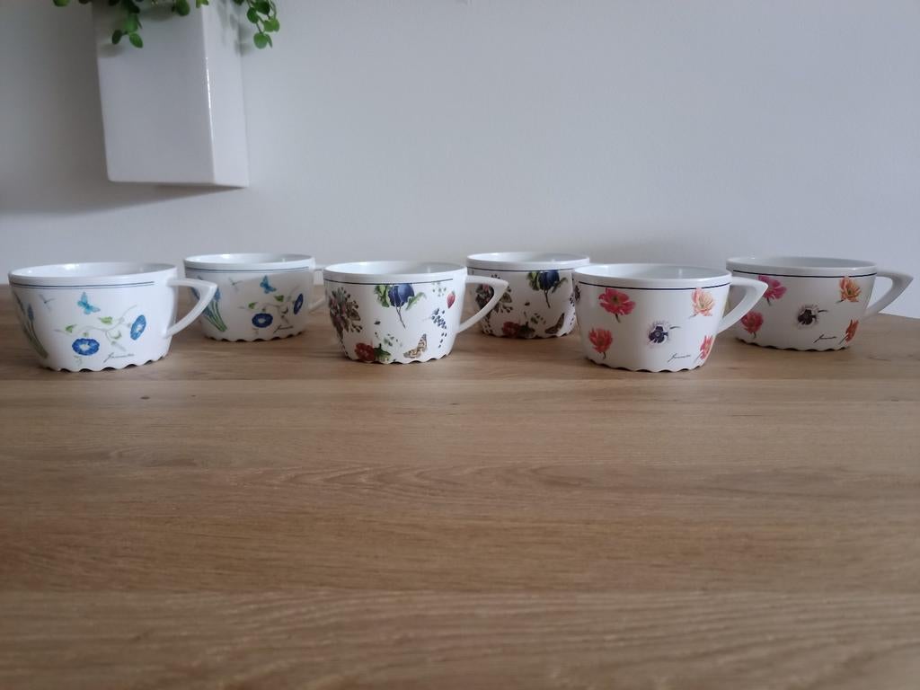 Mepal rösti wave, 6 soepkommen, Fruit en Flowers,  Janneke B, Overige materialen, Ophalen of Verzenden, Zo goed als nieuw, Kom(men)