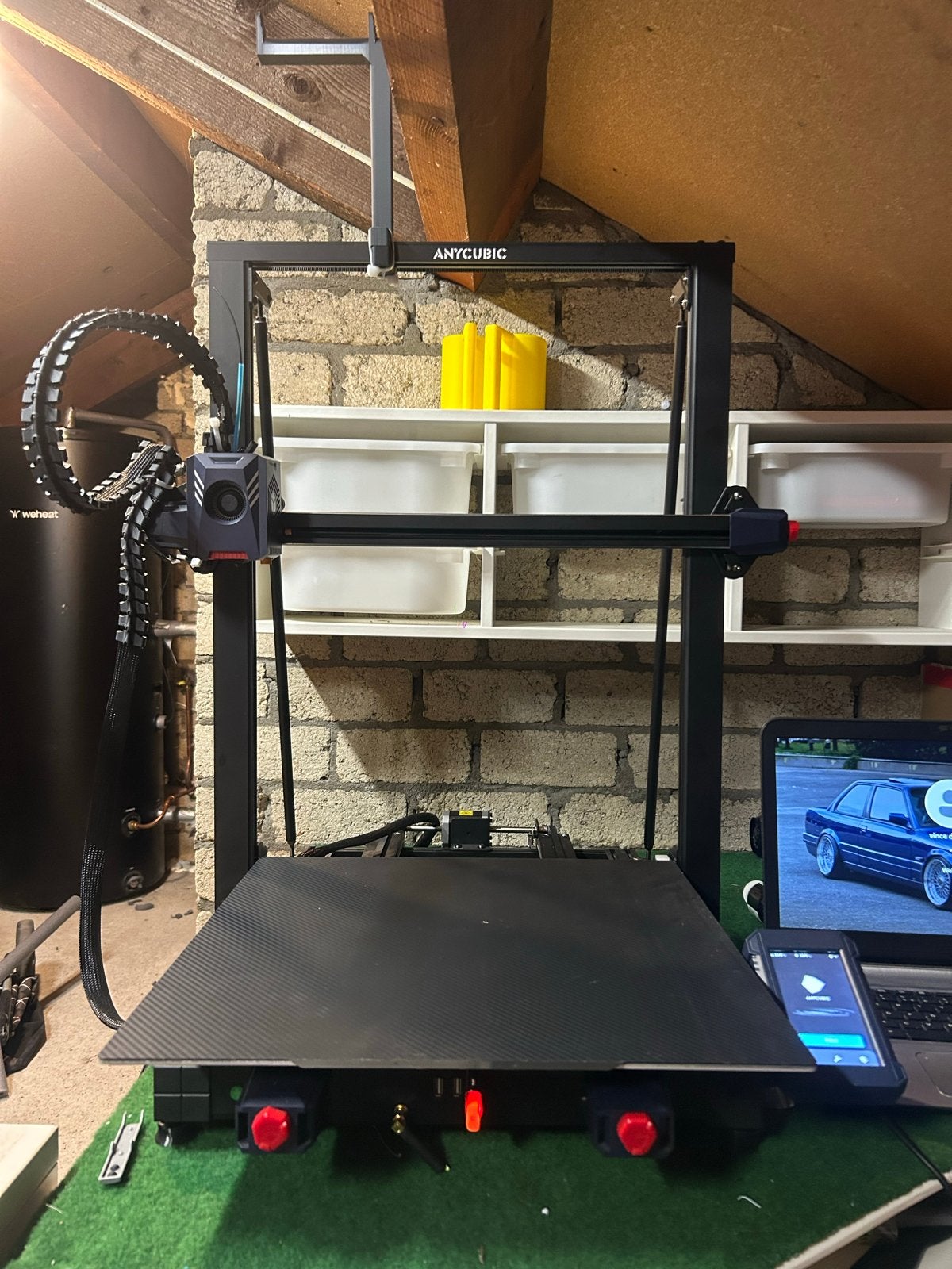 Anycubic Kobra 2 Max 3D-printer - Supersnel & Groot Bouwvolu, Computers en Software, Ophalen, Zo goed als nieuw, Filament