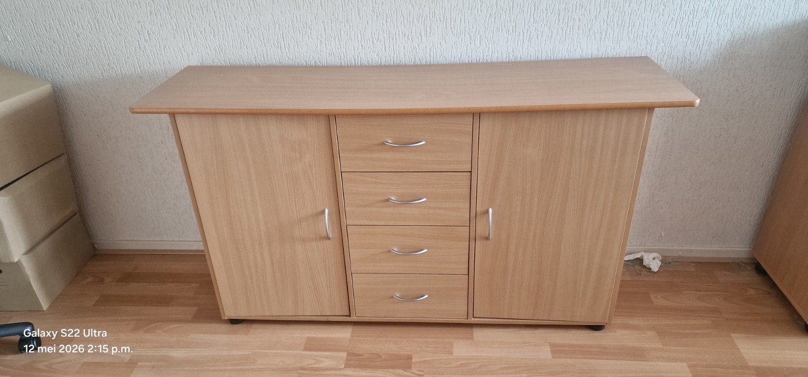 Mooi dressoir., Ophalen of Verzenden, Gebruikt, 25 tot 50 cm, 150 tot 200 cm
