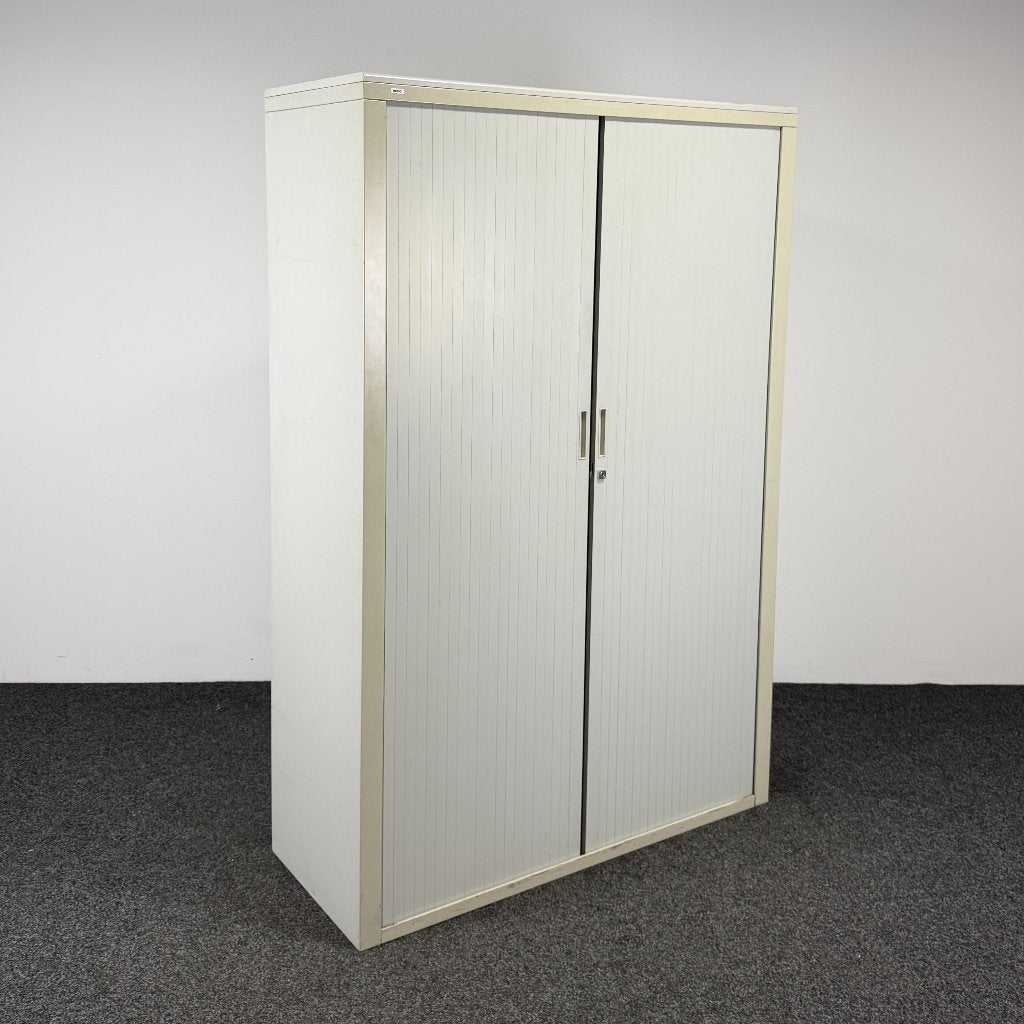 Garagekast / Archiefkast Wit | 197 x 131 x 51,1 cm (A) 26323, Huis en Inrichting, Kasten | Ladekasten, Ophalen, Gebruikt, 100 tot 150 cm