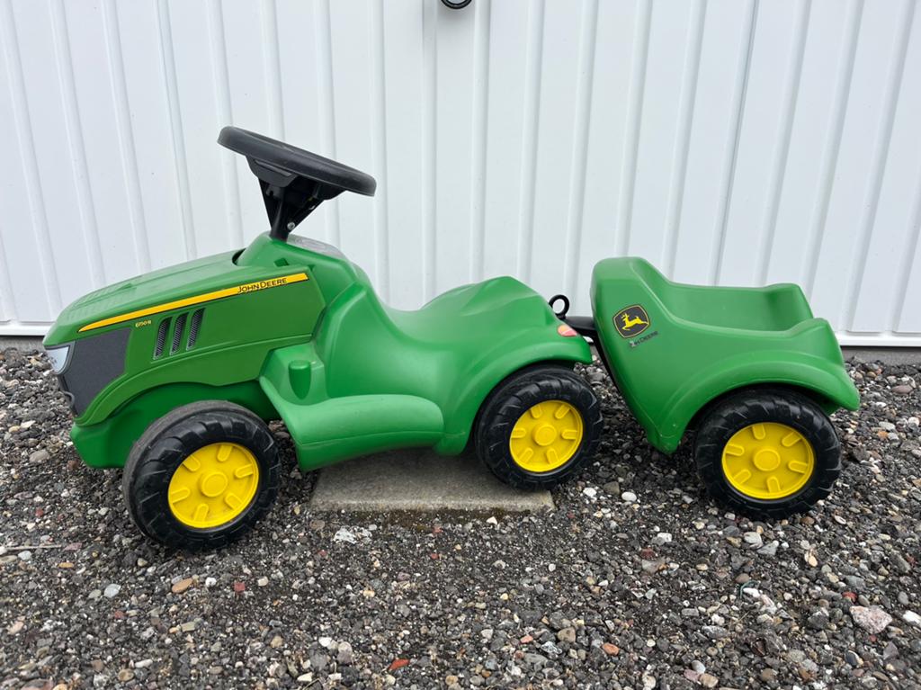 John Deere loop trekker met kar - Zo goed als nieuw, Kinderen en Baby's, Speelgoed | Buiten | Voertuigen en Loopfietsen, Ophalen