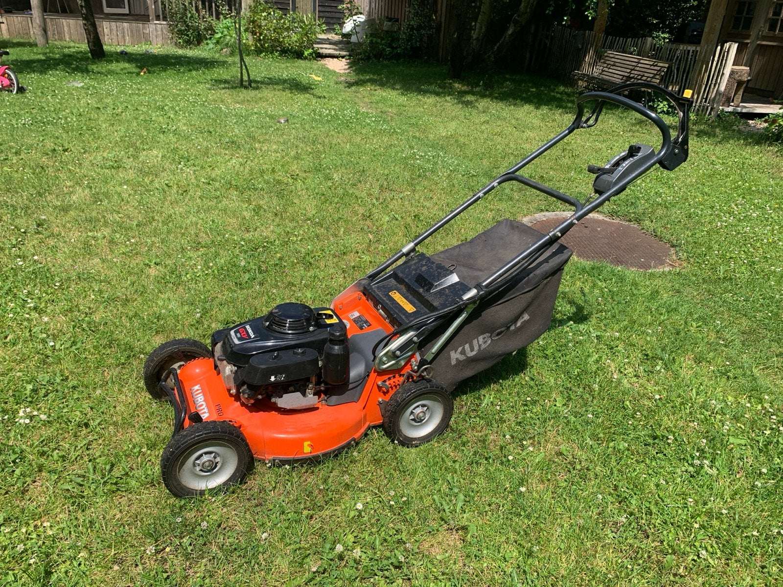 Honda / Kubota Benzine Grasmaaier - Honda GXV 160 Motor, Cirkelmaaier, Ophalen of Verzenden, Benzine-grasmaaier, 40 t/m 49 cm