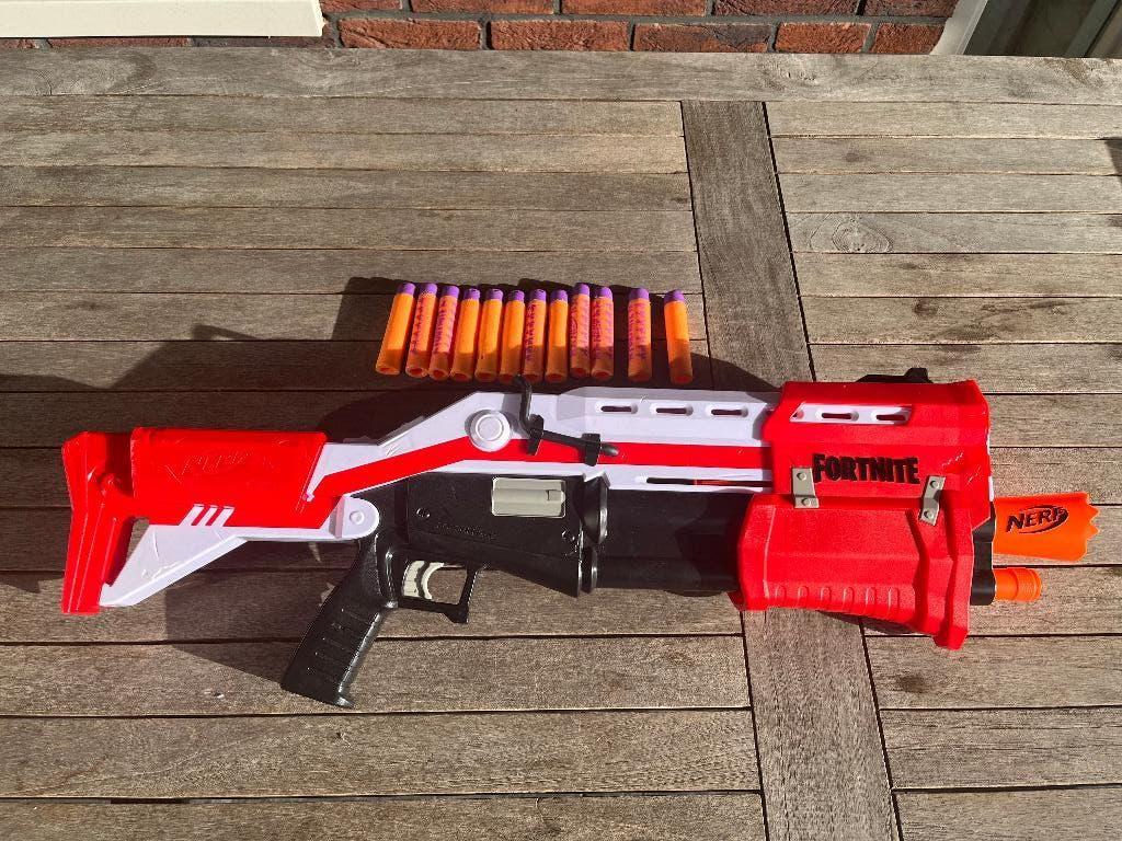 Nerf tactical Shotgun, Kinderen en Baby's, Speelgoed | Buiten | Actiespeelgoed, Ophalen, Zo goed als nieuw