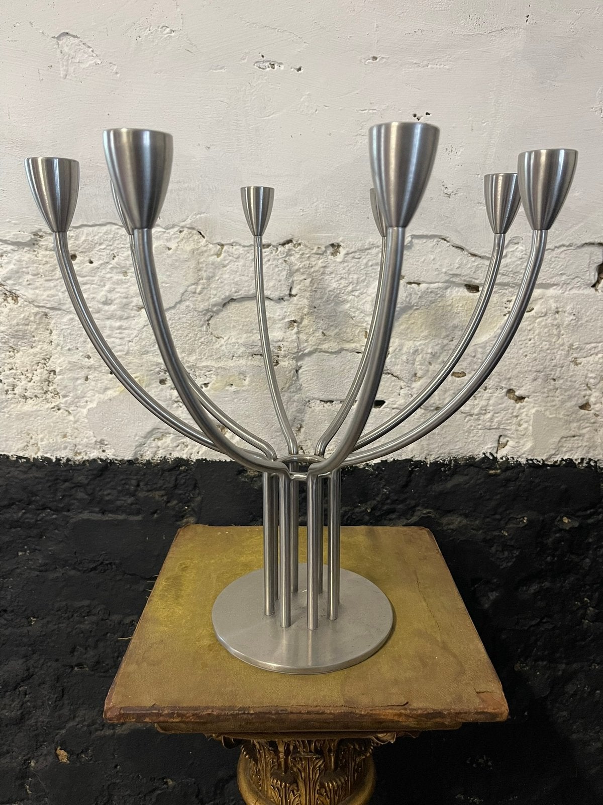Vintage ikea design klassieker kandelaar Stockholm Hagberg, Huis en Inrichting, Woonaccessoires | Kandelaars en Kaarsen, Gebruikt