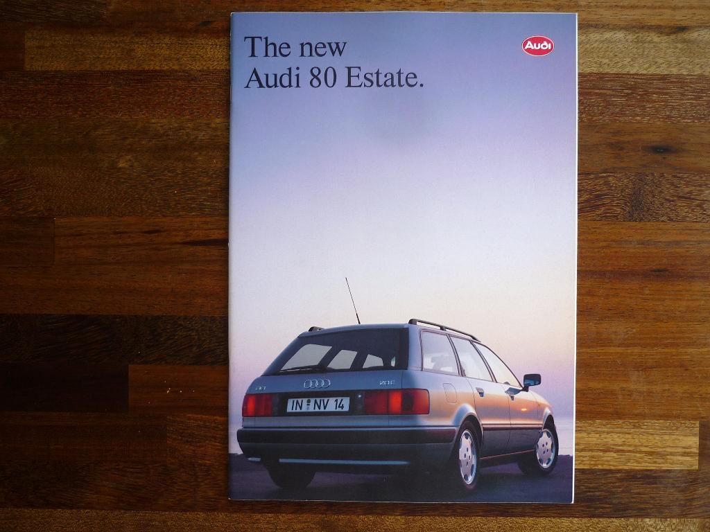 Audi 80 Estate (1993, Engels), Ophalen of Verzenden, Nieuw, Audi