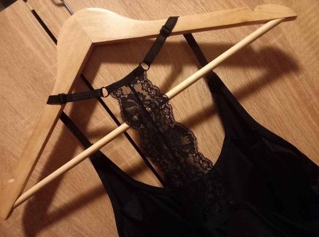 Zwarte kanten bralette/top, Kleding | Dames, Action, Ophalen of Verzenden, Zwart, BH