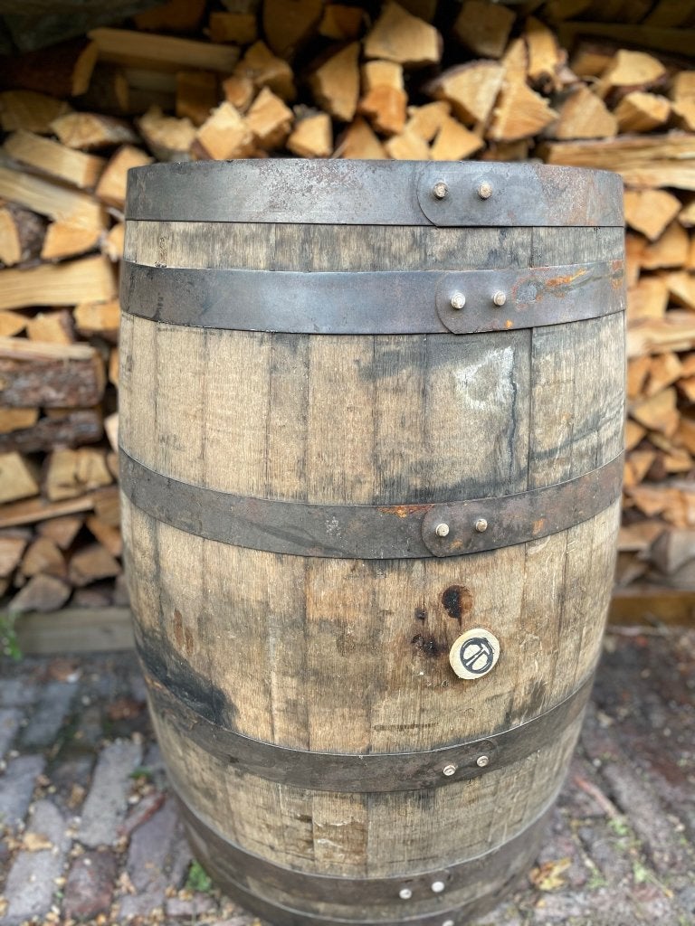 Actie! Regenton 190 liter whiskyvat/wateropslag/wijnvat, Tuin en Terras, 150 liter of meer, Ophalen of Verzenden, Nieuw, Hout