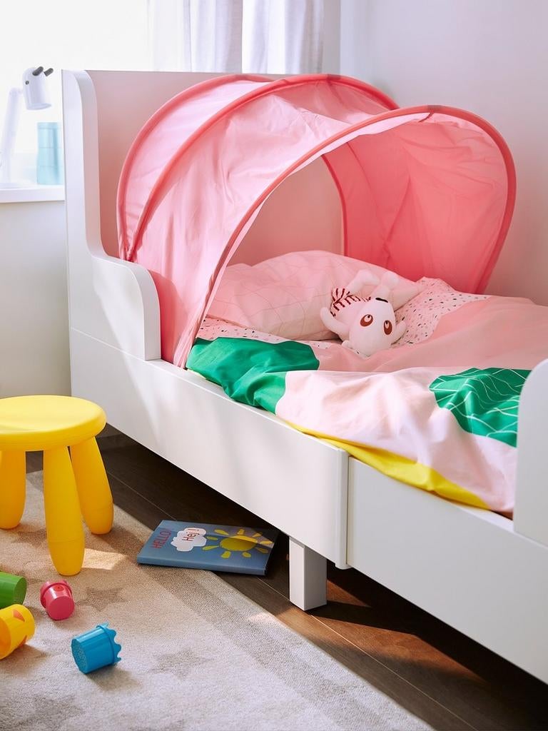 IKEA Sufflet bedtent roze - zgan, gratis af te halen, Ophalen, Zo goed als nieuw, Minder dan 140 cm, Minder dan 70 cm