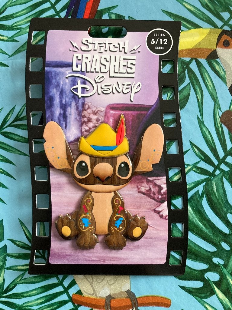 Disney Stitch Crashes Pin - 5 / 12 Pinocchio, Ophalen of Verzenden, Overige figuren, Nieuw, Overige typen