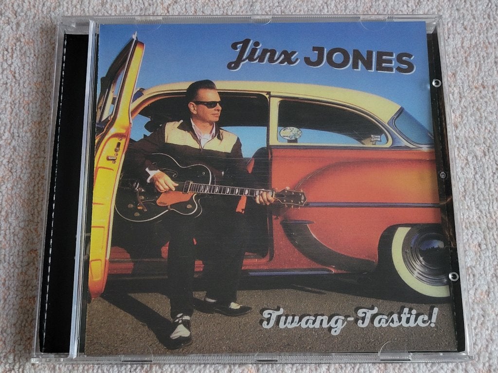 JINX JONES - Twang Tastic CD (ROCK) ZGAN (CHUCK BERRY), Ophalen of Verzenden, Zo goed als nieuw