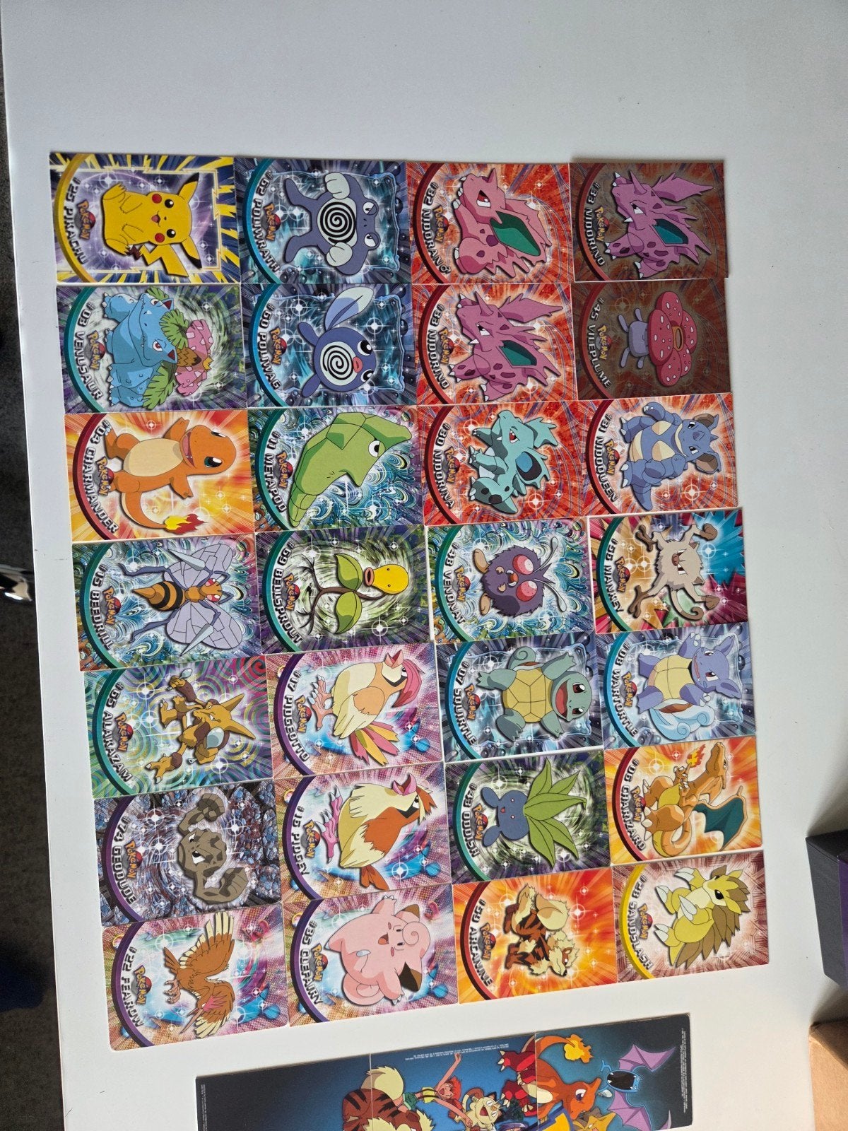 pokemon Topps, Hobby en Vrije tijd, Verzamelkaartspellen | Pokémon, Ophalen of Verzenden, Gebruikt, Meerdere kaarten