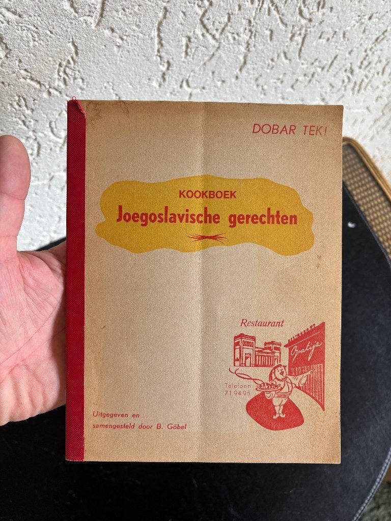 B. Gobel - Kookboek Joegoslavische gerechten, Gelezen, Hoofdgerechten, Europa, B. Gobel