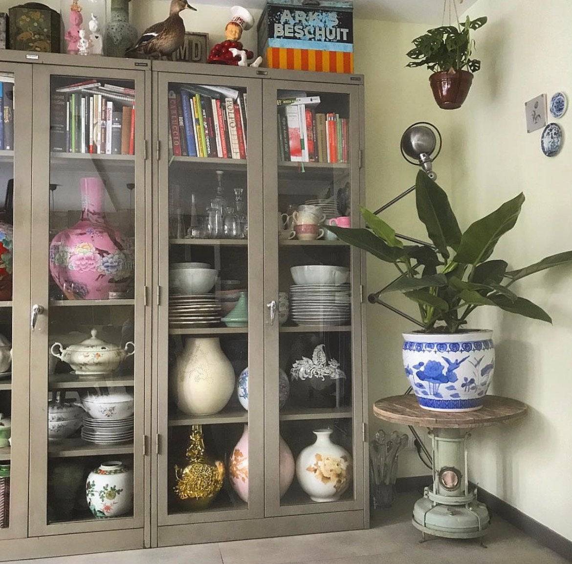Industriële vitrinekast MEWAF - 2 stuks (prijs per stuk), Glas, 25 tot 50 cm, Gebruikt, Met deur(en)