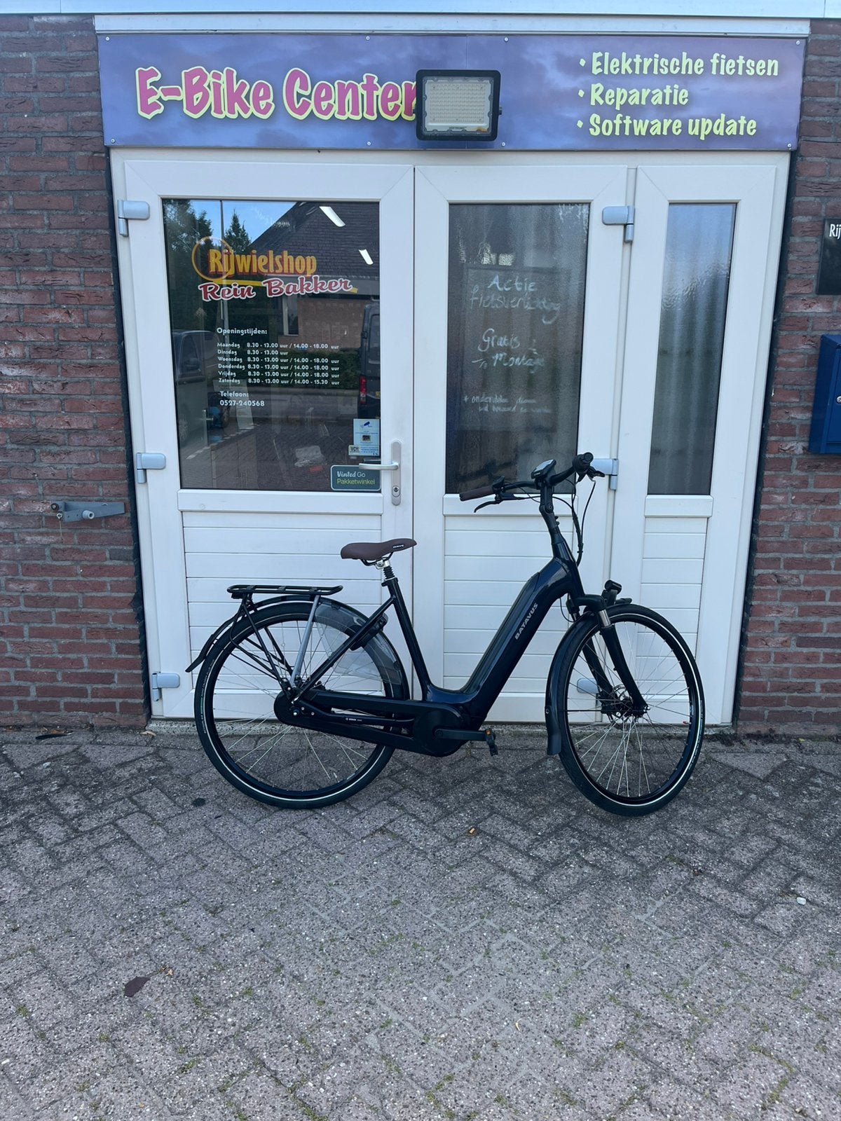 In nieuwstaat batavus finez d 55 met 8 vers 500 wh accu, Fietsen en Brommers, Fietsen | Dames | Damesfietsen, Ophalen, Versnellingen