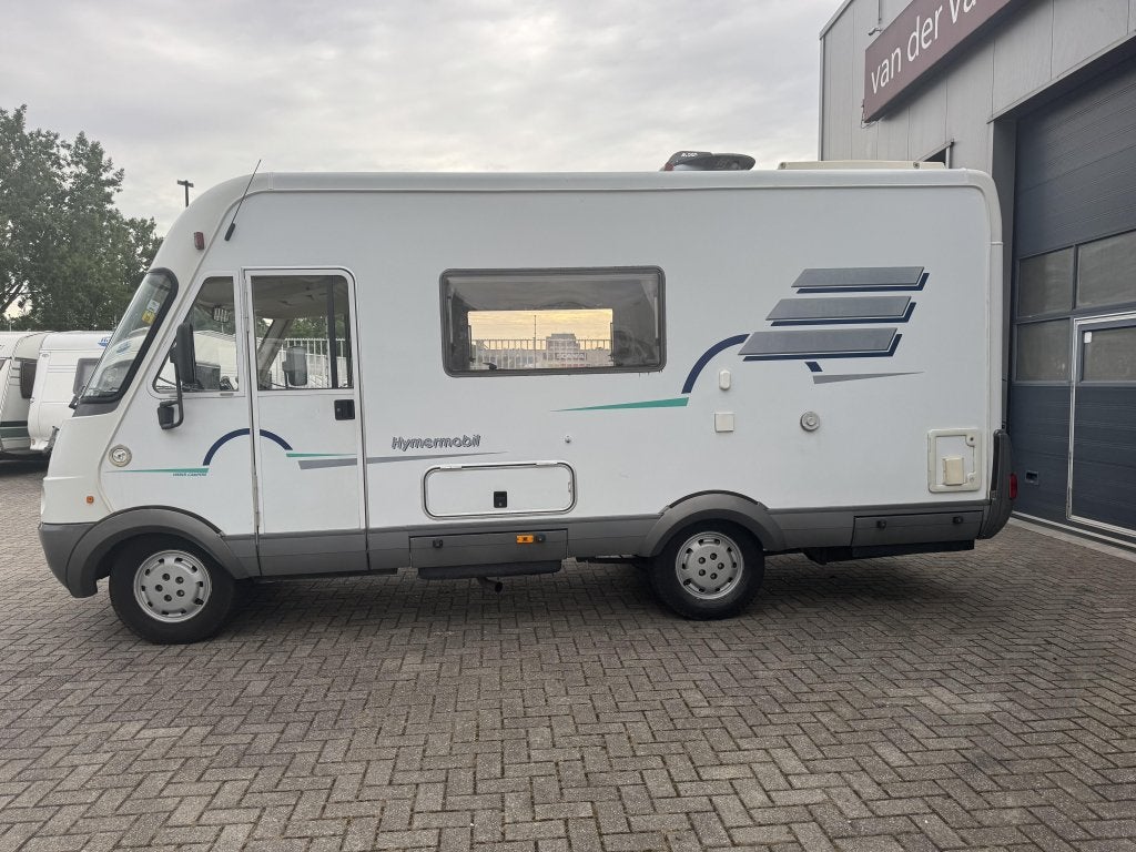 Hymer B544 Kleine compacte intergaal camper voor 5 personen, Caravans en Kamperen, Campers, Integraal, Reservewiel, Fiat, Bedrijf