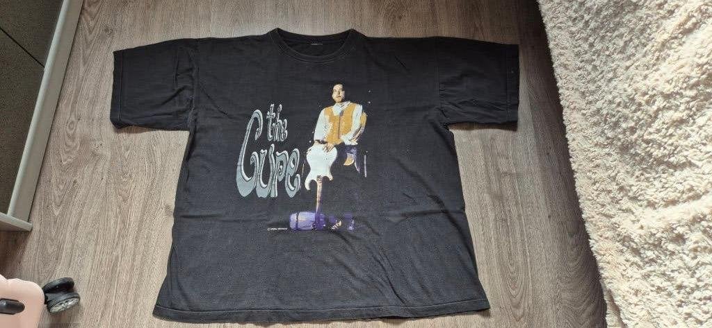 The Cure vintage Shirt jaren 90, Ophalen of Verzenden, Gedragen, Maat 56/58 (XL), Zwart