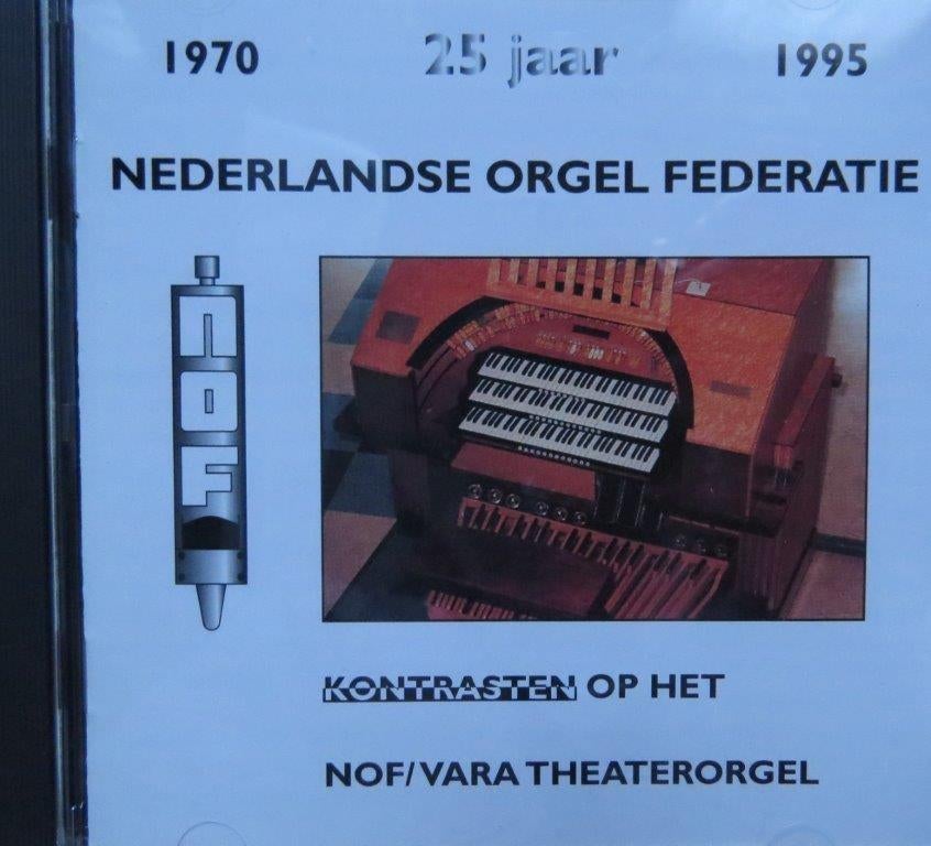 Cd theaterorgel: 25 jaar Nederlandse orgel federatie, Ophalen of Verzenden, Classicisme, Zo goed als nieuw, Kamermuziek