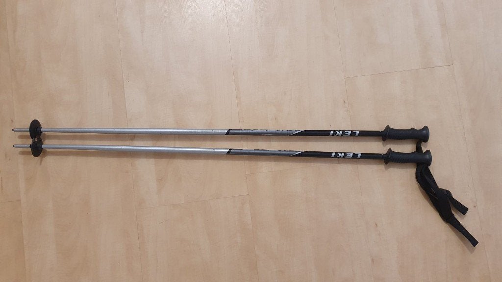 Skistokken: Leki Vista, 120cm, Sport en Fitness, Skiën en Langlaufen, Overige merken, Stokken, 100 tot 140 cm, Ophalen of Verzenden
