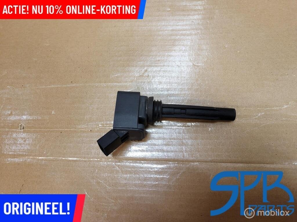 Bobine VW GOLF 7 8 POLO T-ROC AUDI A1 A3 Q2 Q3 SEAT TSI TFSI, Gebruikt, Volkswagen, Ophalen of Verzenden, Volkswagen