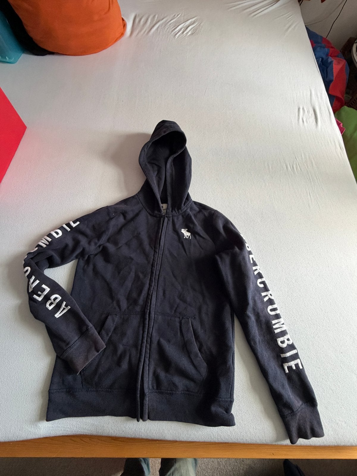Abercrombie Kids hoodie - Maat 13/14 (donkerblauw), Ophalen of Verzenden, Gebruikt, Jongen of Meisje, Trui of Vest