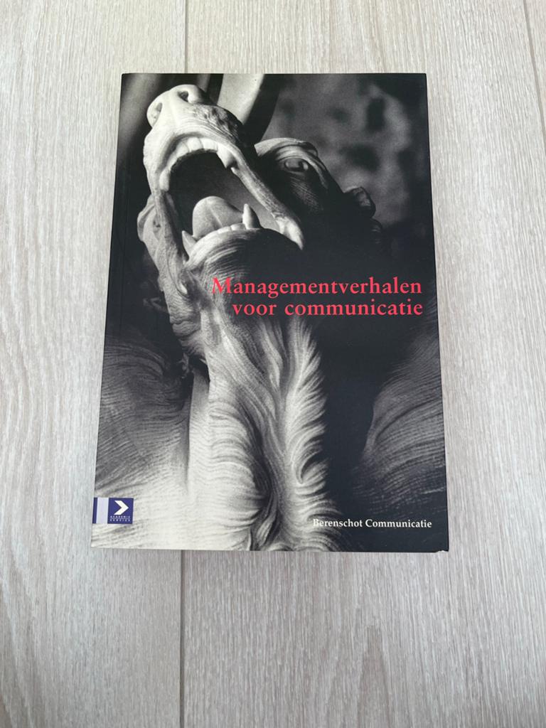 Managementverhalen voor communicatie - Berenschot, Ophalen, Zo goed als nieuw, Management