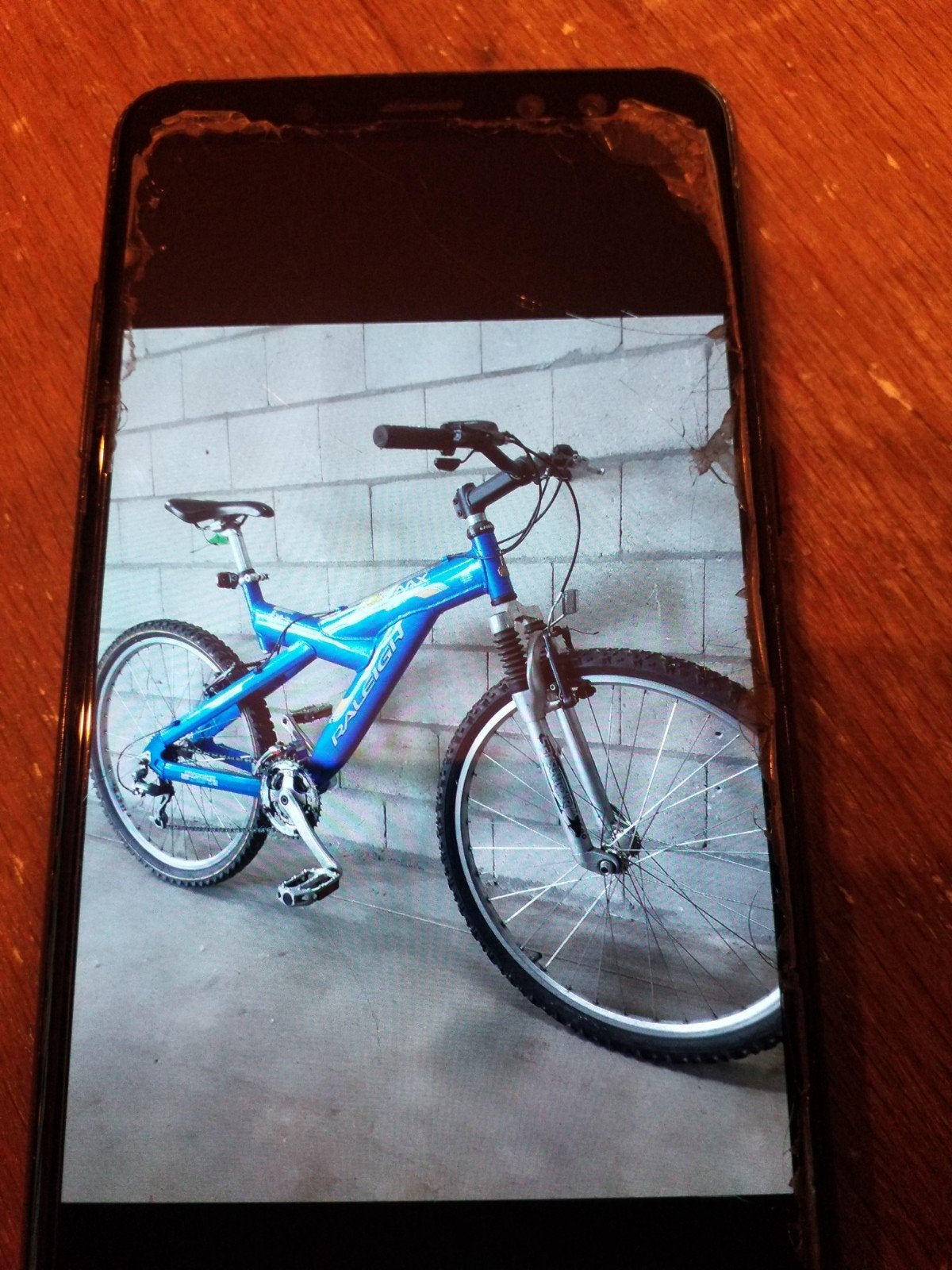 Raleigh ATB mountainbike, Gebruikt, Hardtail, Velgrem, 49 tot 53 cm