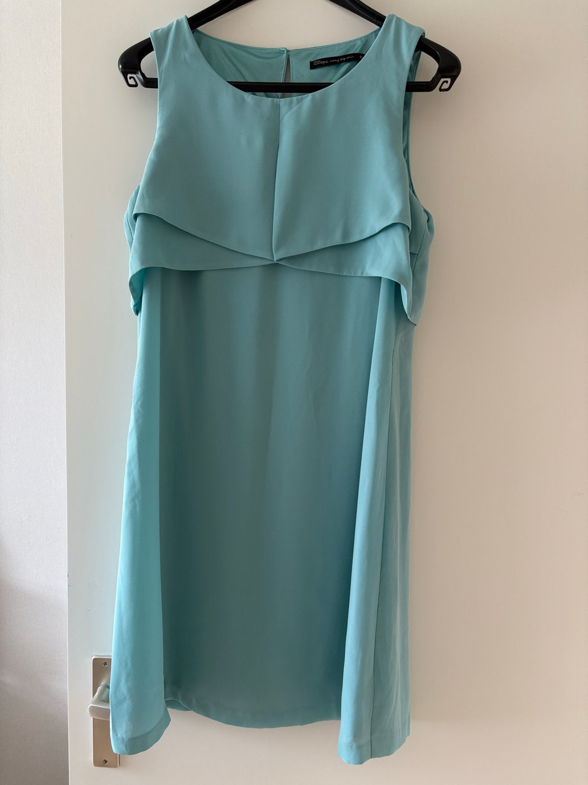 Steps. every day chic jurk maat 40 azuur blauw / licht blauw, Maat 38/40 (M), Blauw, Ophalen of Verzenden, Zo goed als nieuw