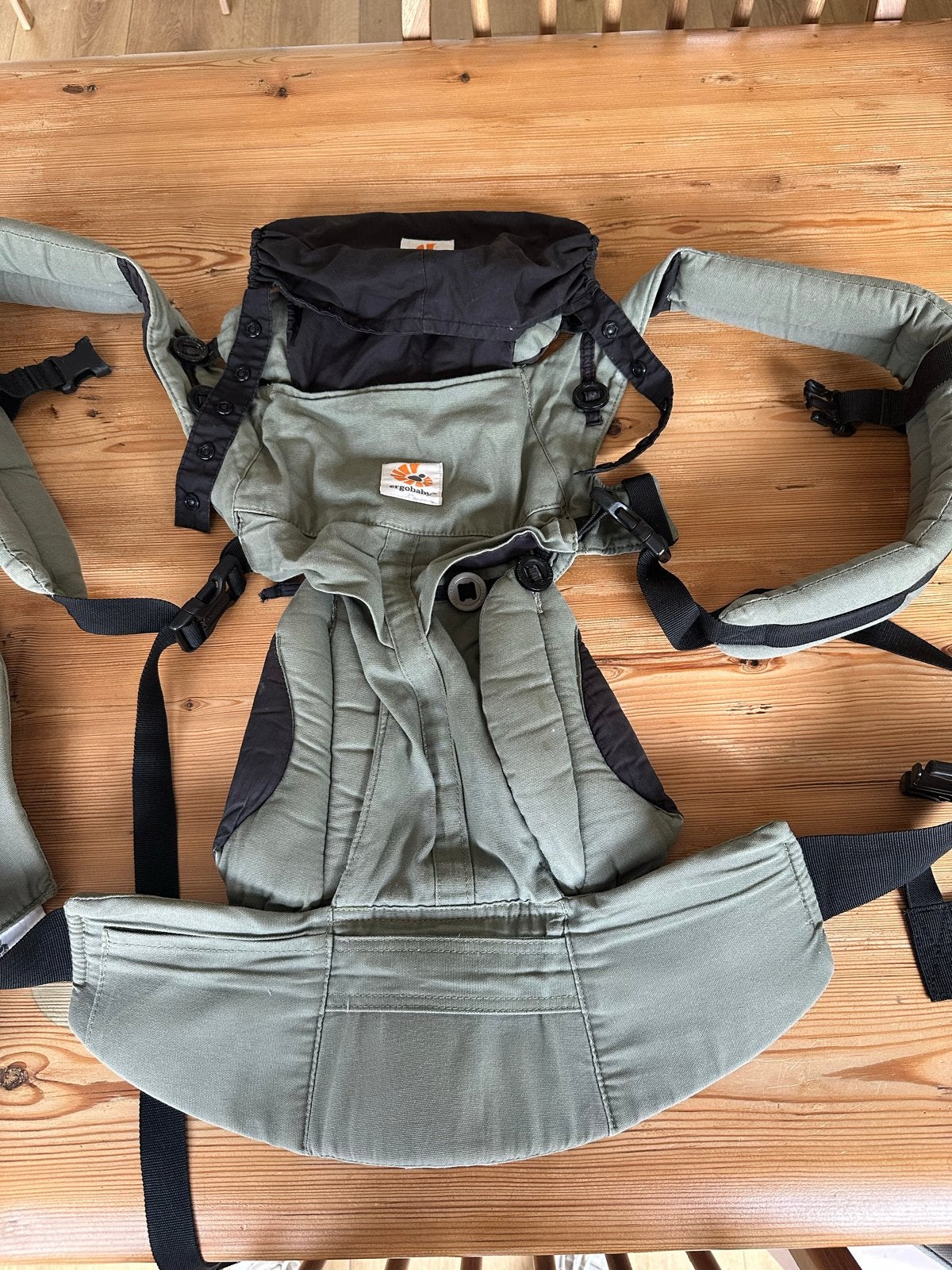 Ergobaby 360 draagzak - Gebruikt, mag weg voor een prikkie!, Kinderen en Baby's, Babydragers en Draagdoeken, Gebruikt, Buik, Rug of Zij