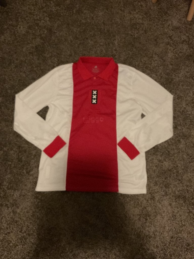 Ajax Jubileum Shirt 125 Jaar - Maat XXL, Sport en Fitness, Voetbal, Groter dan maat XL, Ophalen of Verzenden, Zo goed als nieuw