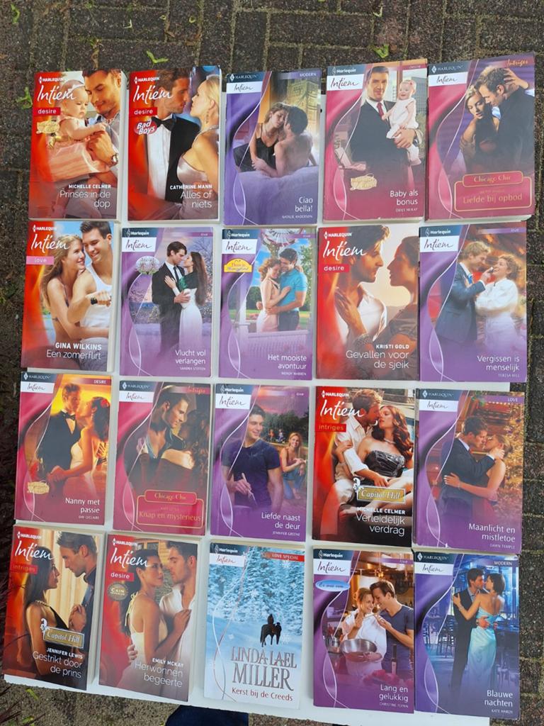 40 Bouquet + Harlequin Romans: Intiem & Passie Collectie, Boeken, Romans, Ophalen of Verzenden, Gelezen, Diverse auteurs, Nederland