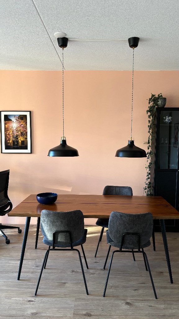 Hanglampen (Gratis ophalen), Ophalen, E27 (groot), Zo goed als nieuw, Modern industrieel