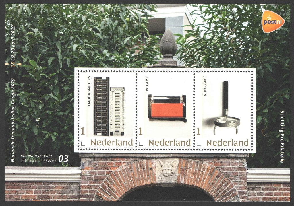 Postzegels Nationale Tentoonstelling Gouda 2019 (3), Ophalen of Verzenden, Na 1940, Postfris