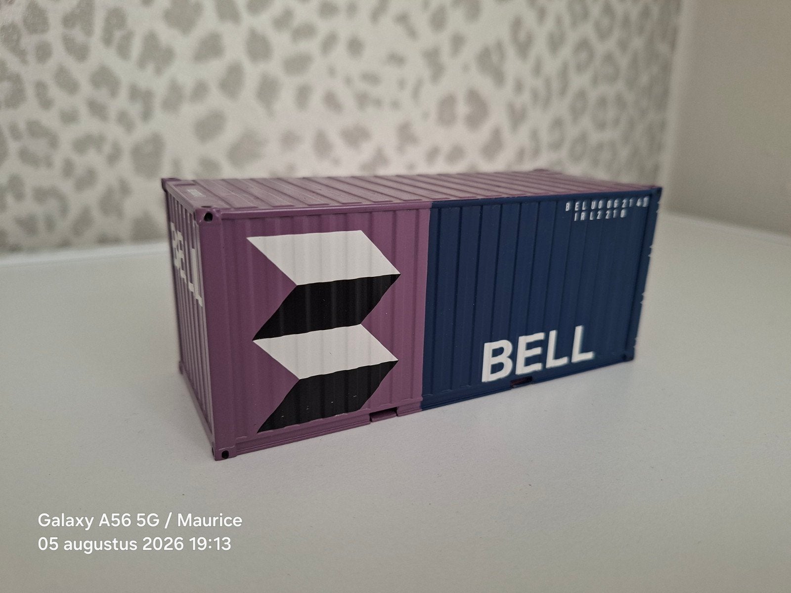 WSI, 2 x Losse Container Bell Lines, Ophalen of Verzenden, Zo goed als nieuw, Bus of Vrachtwagen, Wsi