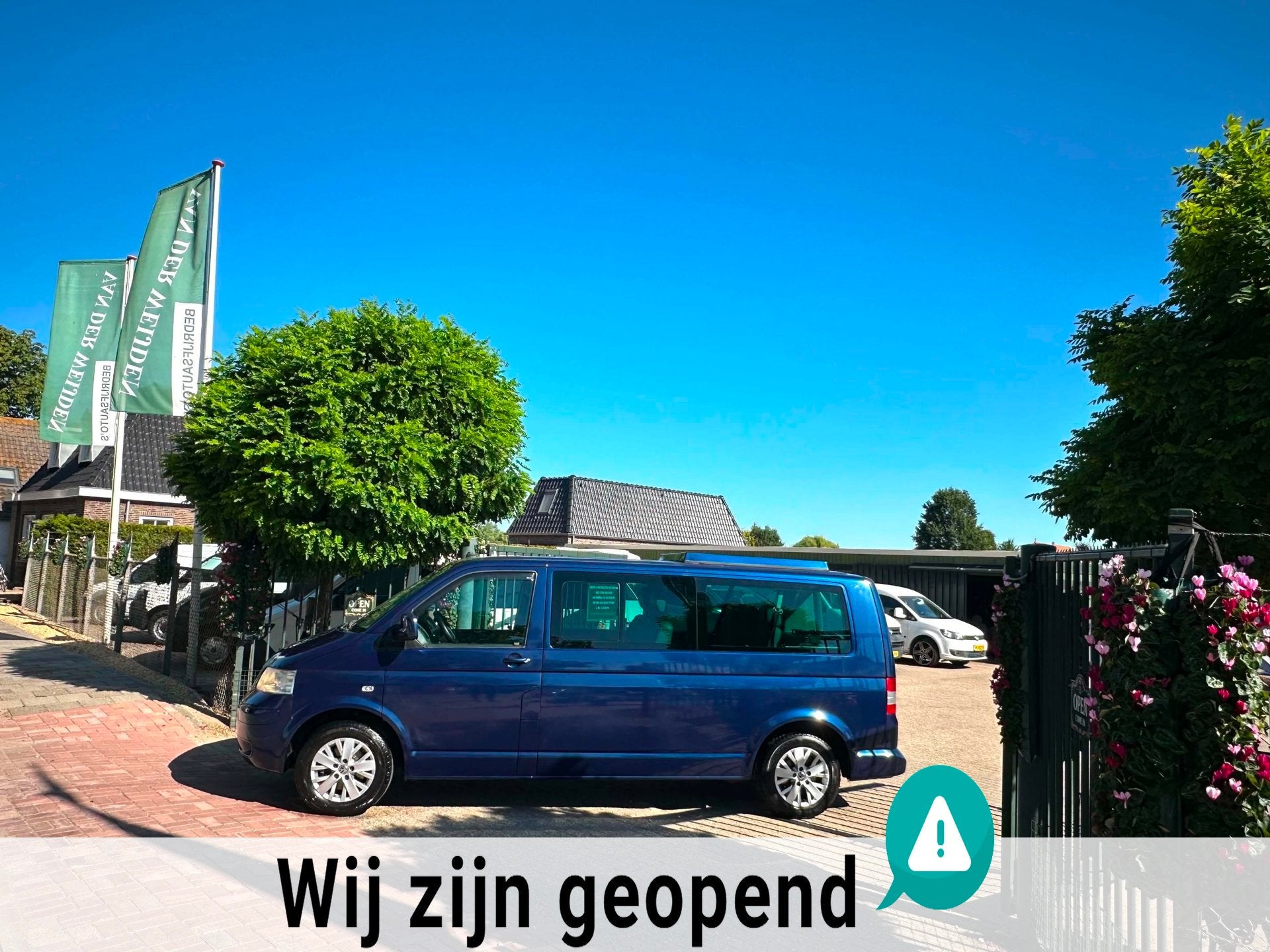 Volkswagen TRANSPORTER 2.5TDi 8 Persoons Camper kenteken! Ma, Auto's, Voorwielaandrijving, Gebruikt, 8 stoelen, Overige carrosserieën