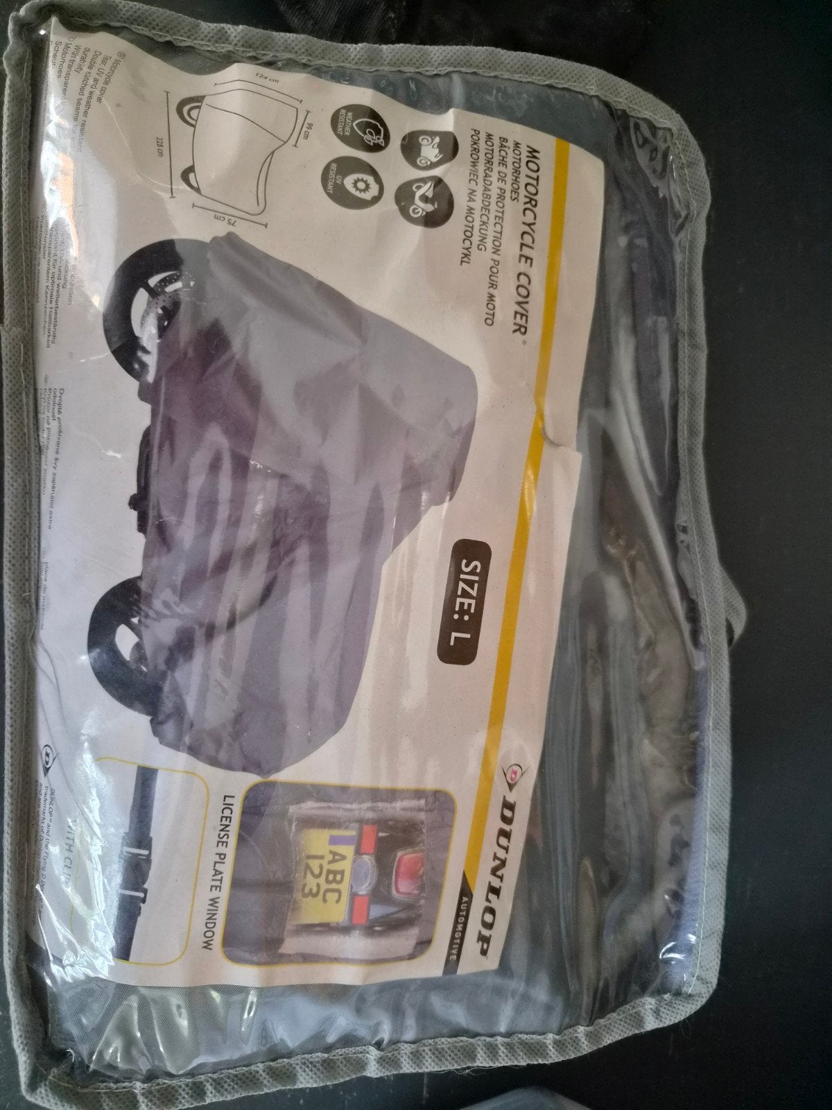 Dunlop Motorhoes Scooterhoes Maat L -  in Verpakking, Motoren, Ophalen, Zo goed als nieuw