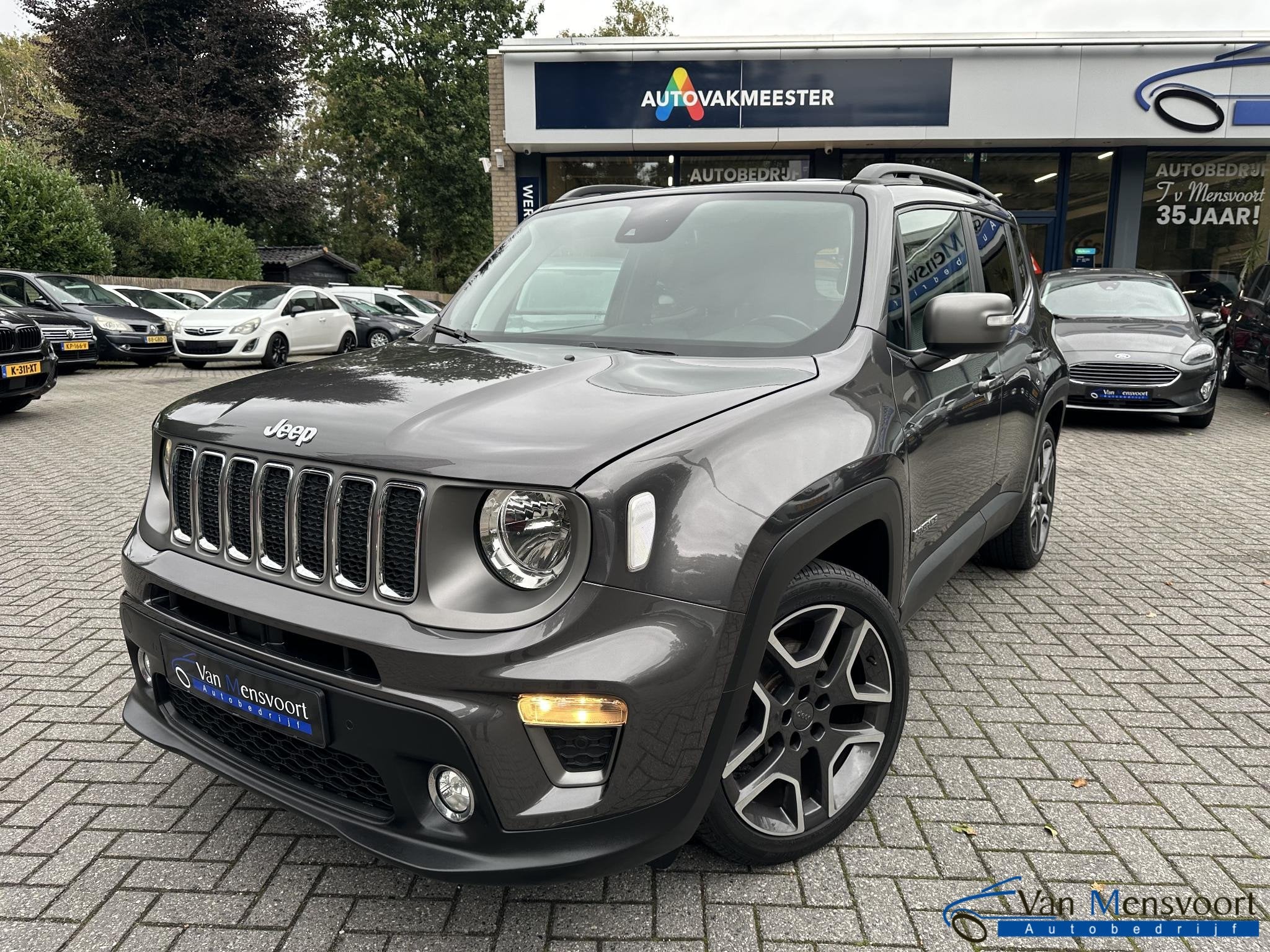 Jeep Renegade 1.3T 150PK Automaat Limited Navi|ACC|DAB|Dodeh, Dealer onderhouden, Stof, Gebruikt, Euro 6
