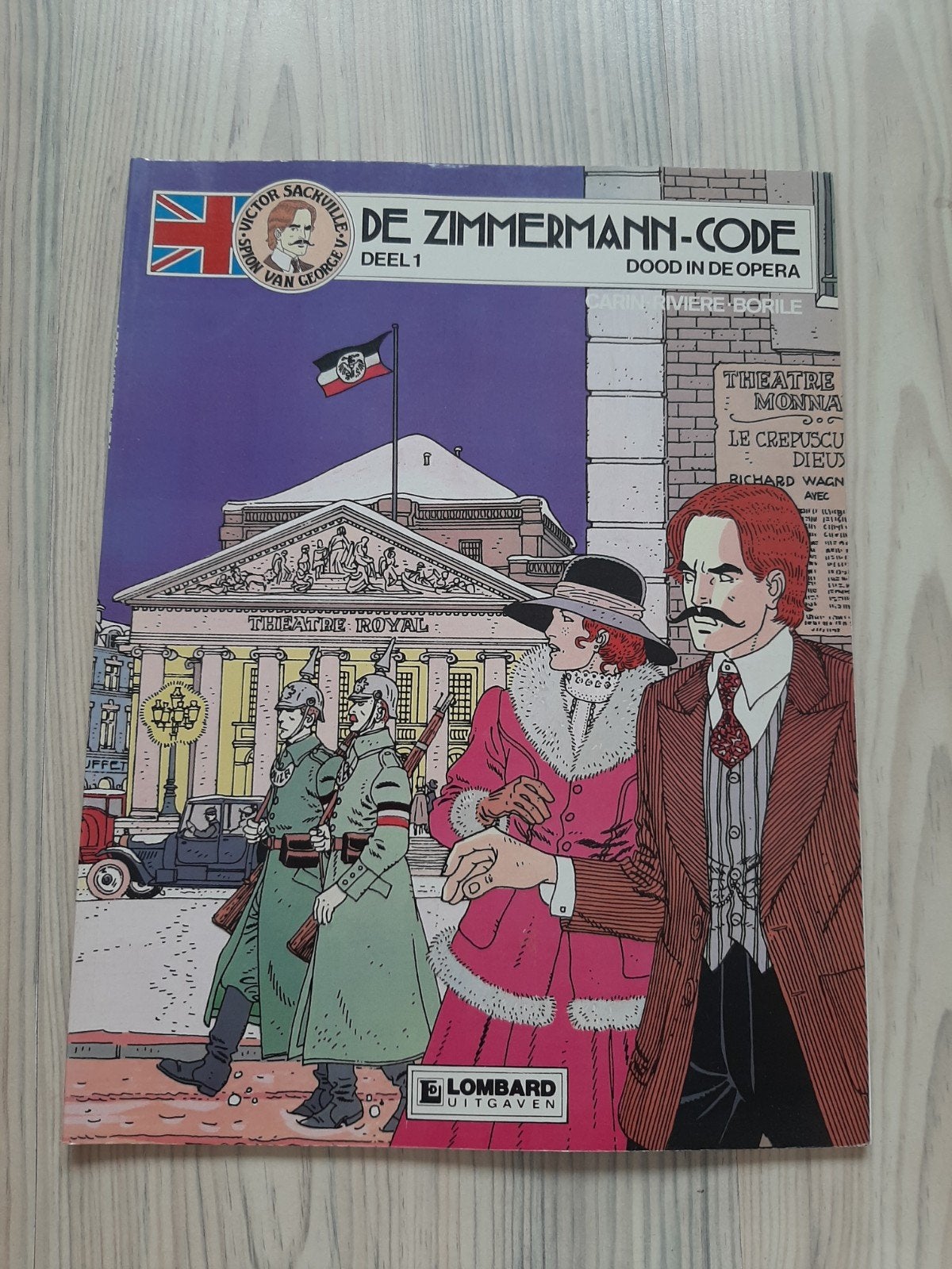De Zimmermann-Code Deel 1: Dood in de Opera, Eén stripboek, Ophalen of Verzenden, Zo goed als nieuw, Victor Sackville