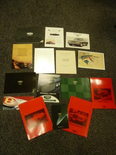 16 Bentley folders, Ophalen of Verzenden, Zo goed als nieuw, Overige merken
