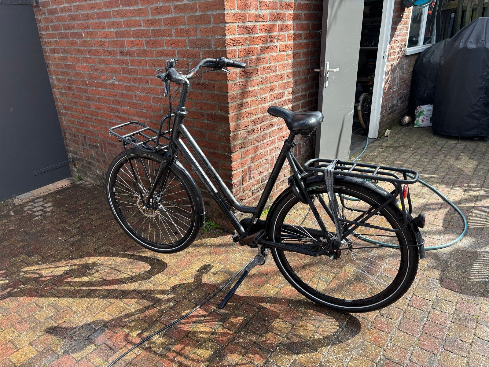 Batavus Quip Extra Cargo framemaat 61, Fietsen en Brommers, Fietsen | Dames | Damesfietsen, Ophalen, Velgrem, Versnellingen, Batavus