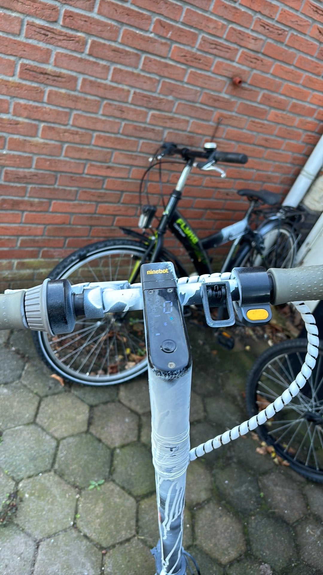 Ninebot kick scooter max g30 plus shark set vering, Fietsen en Brommers, Ophalen, Gebruikt, Elektrische step (E-scooter)