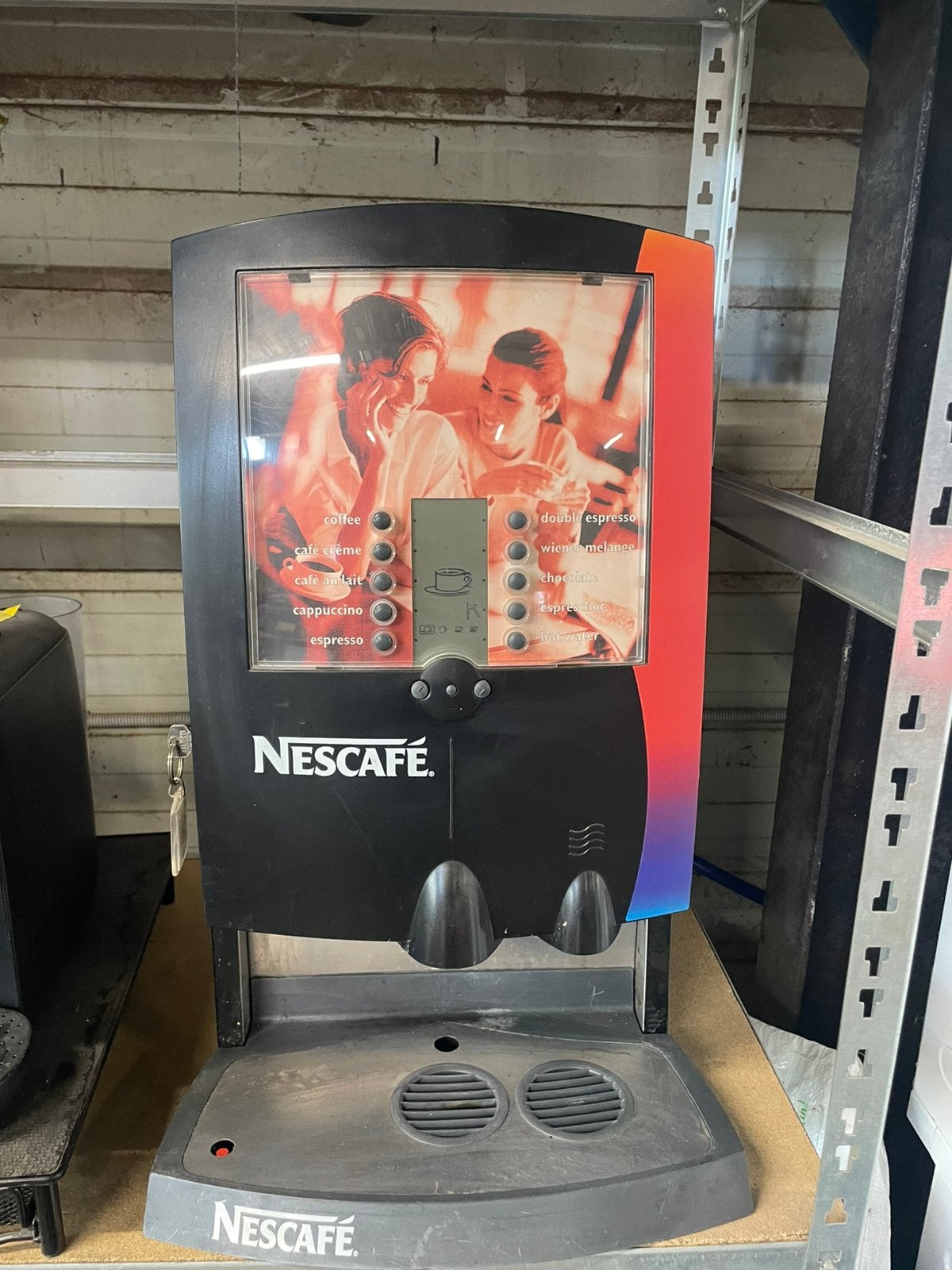 Nescafe koffie automaat, Gebruikt, Overige typen, 10 kopjes of meer, Koffiemachine
