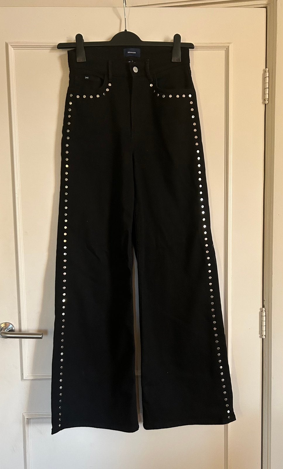 Nieuwe zwarte Denham Miku jeans, spijkerbroek 26 / S, Verzenden, Zwart, Nieuw, Maat 36 (S)