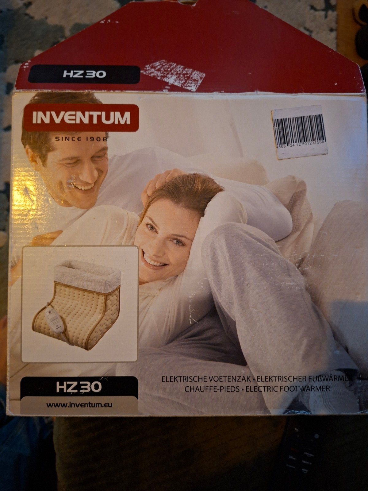 Inventum HZ30 Elektrische Voetenwarmer, Ophalen of Verzenden, Zo goed als nieuw