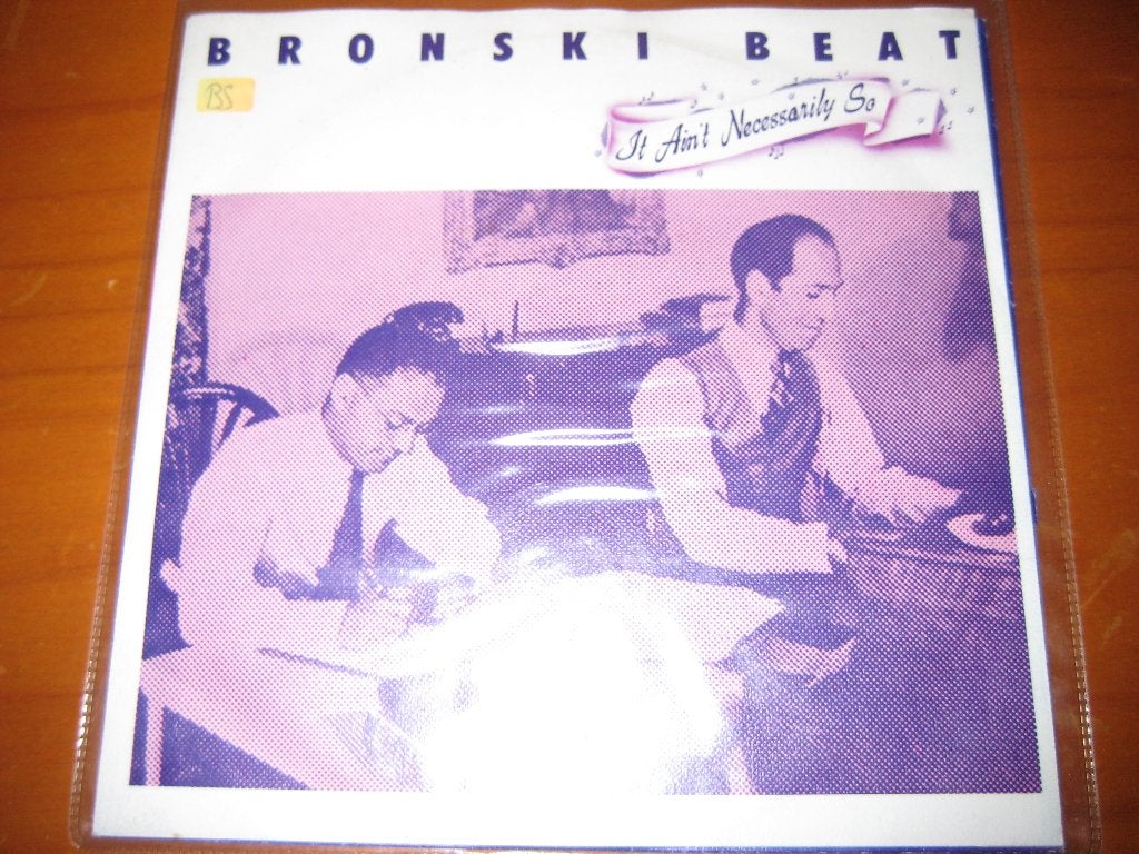 Bronski Beat: It ain`t necessarily so, Ophalen of Verzenden, Zo goed als nieuw, Pop