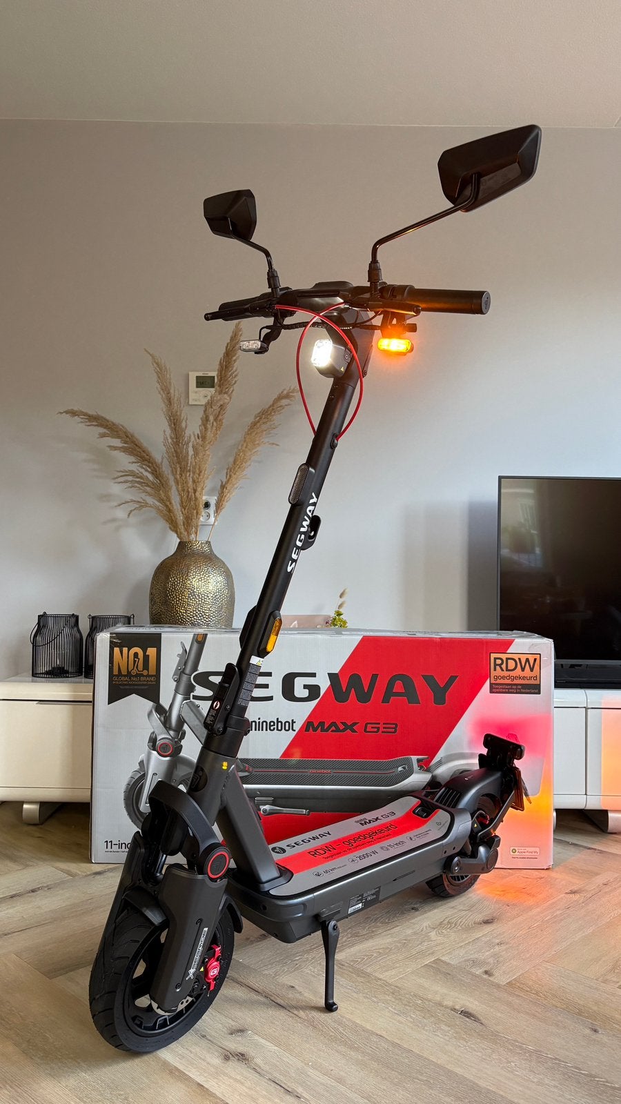 BINNENKORT OP VOORRAAD! SEGWAY NINEBOT MAX G3 NL, Nieuw