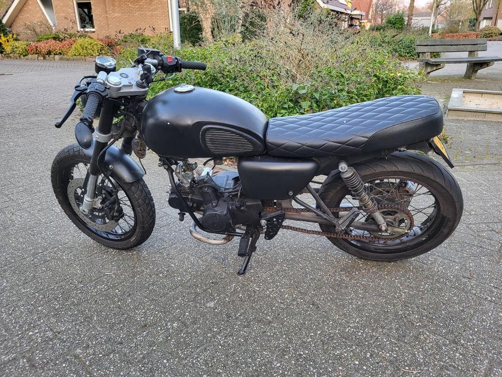 AGM caferacer 50cc, Fietsen en Brommers, Ophalen, Gebruikt